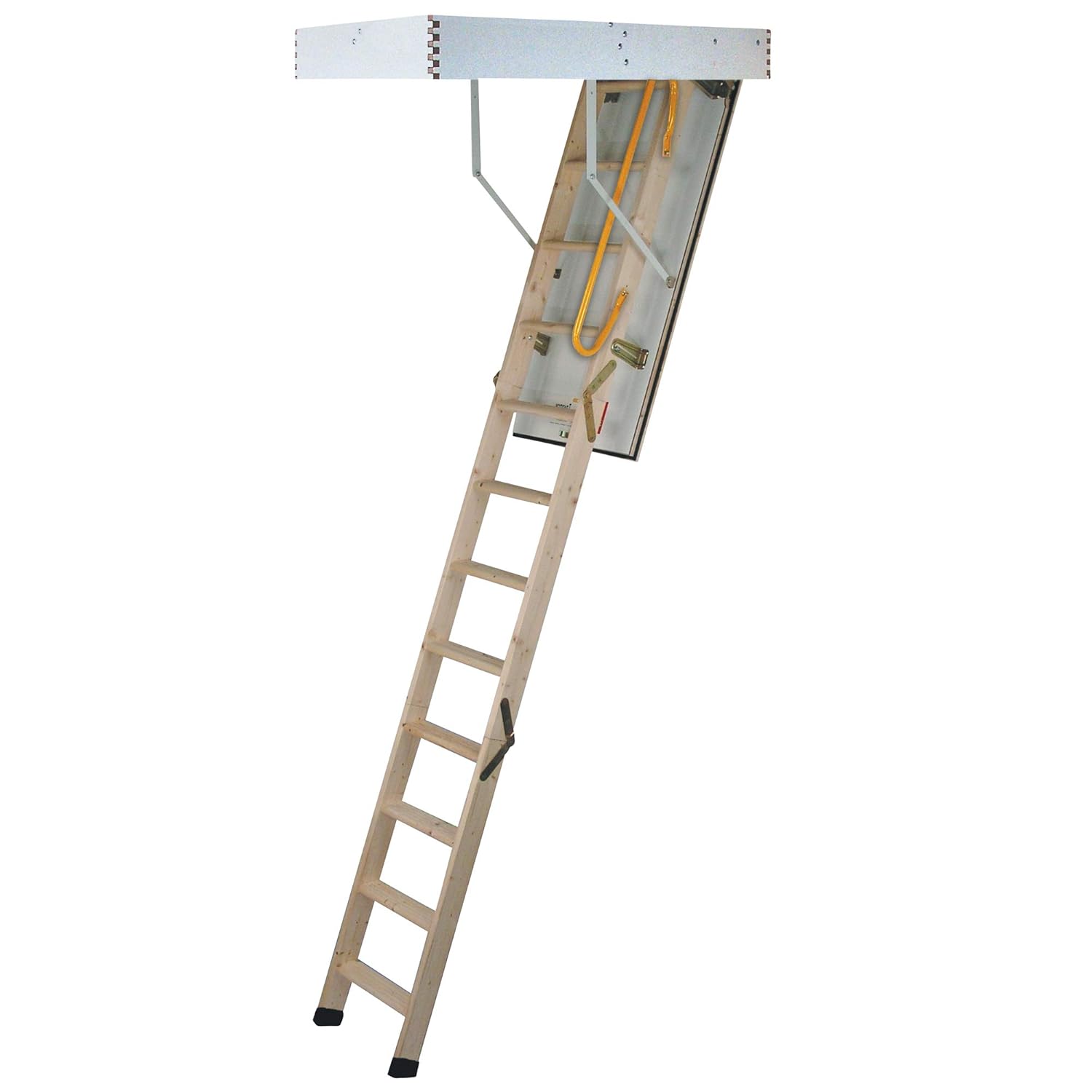 TB Davies 1530005 Envirofold 3SectIon Wooden Loft Ladder with Hatch
