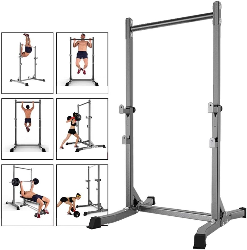 Dip Stands Commercial Pull-ups Indoor Horizontal Bar Dumbbell Rack Adjustable Height