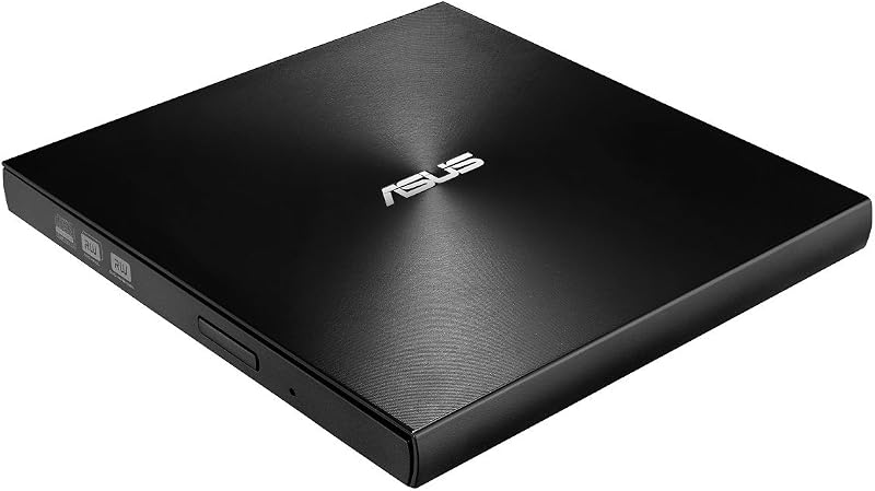 ASUS ZenDrive U9M Black External DVD Burner USB 2.0/USB-C 8x M-Disc