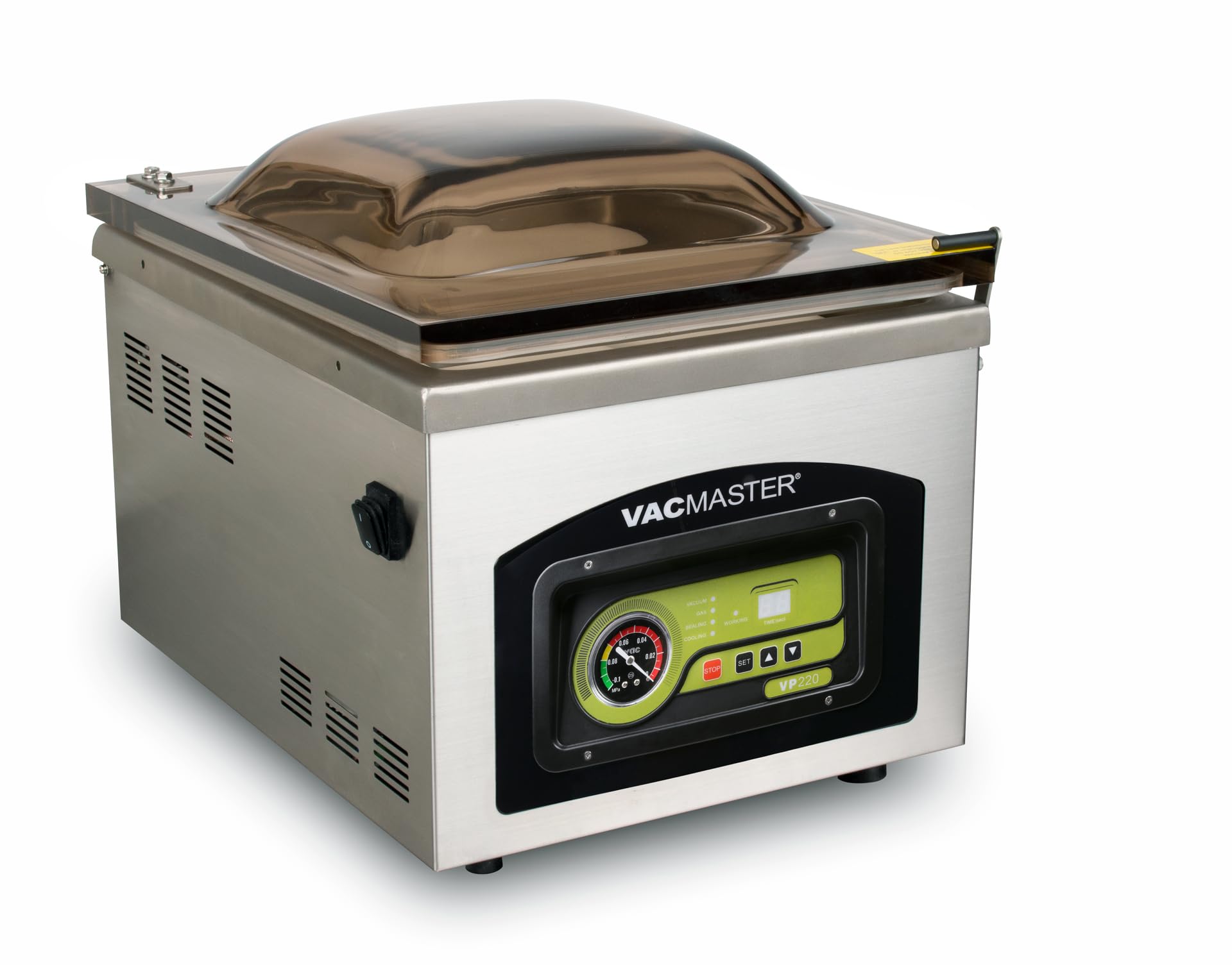 VacMaster VP220 Commercial Chamber Vacuum Sealer for Sous Vide, Liquids, Powders, Food Storage, 110V, Maintenance-Free Air Pump with 12.25” seal bar