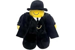 Forsaken Mafioso Plush Toy, Adorable Game Plushies, Stuffed Figure Pillow for Home Decor, Collectible Gift for Video Game Fan