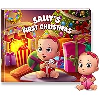 First Christmas Personalized Story Book - Gift Idea For First Christmas For Babies - Special Keepsake Christmas Baby Gift Boo