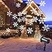 GreenClick Projector Lights Outdoor Waterproof IP65 Decoration Spotlights Moving Snowflake Lamp LED Outdoor Landscape Projector For Halloween Wedding Party Festival Holiday etc.