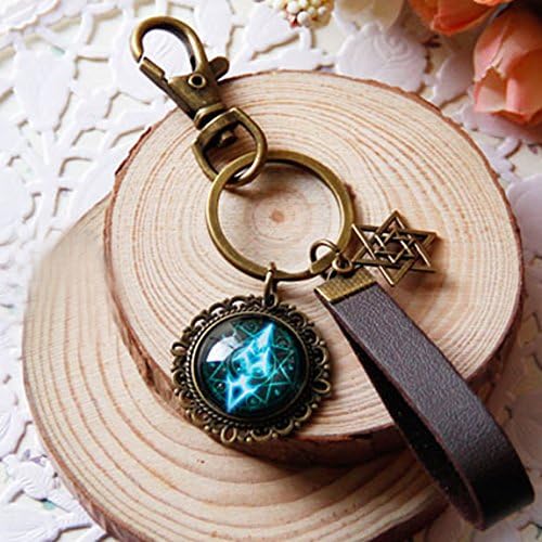 Dreamcosplay Anime Fate Zero Saber Symbol Keychain