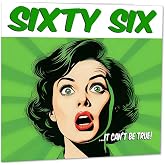 Funny 66th Birthday Card for Women - Comic Style - Ladies Birthday Cards for Friend Mum Nan Grandma Sister 66 Years Old Sixty Six, Sixty Sixth Her Aunt female