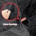 Pedy Luxury Pet Seat Cover for Cars, Dog Car Seat Cover with Anchors, Trucks, and Suv's - Black, Hammock Convertible