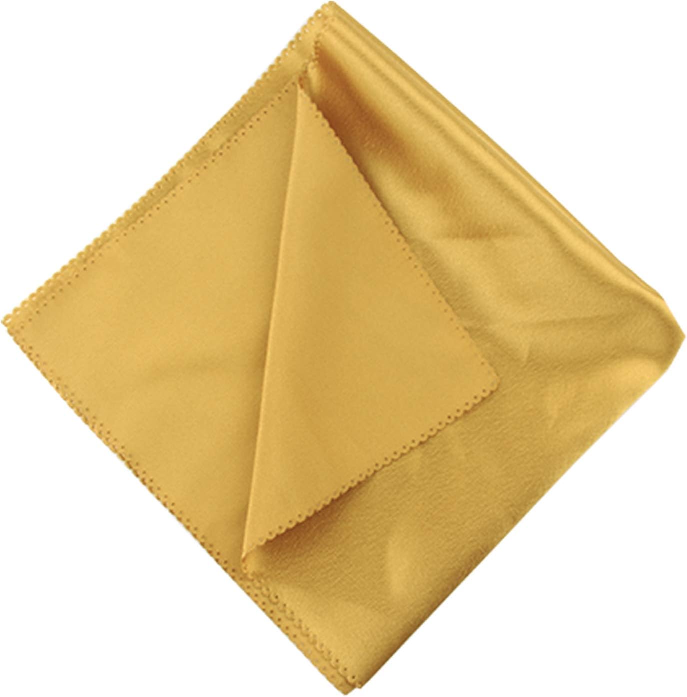 JINHAICHU Cloth Napkins Set of 12 Decorative Dinner Napkins 17x17 Inches Washable Cloth Napkins for Weddings,Holiday Dinner (Gold)