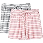 Vislivin Womens Pajama Shorts Sleep Shorts Stretchy Pajama Pants