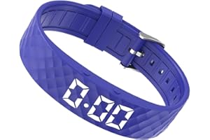 Alarm Bracelet, Vibrating Alarm Clock Watch for Heavy Sleepers, Silent Rise Bracelet & Smart Wristband, Vibrating Alarms Wris