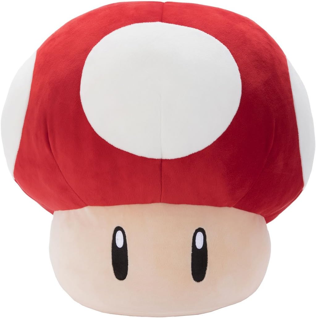 Amazon マリオカート Mocchi Mocchi Game Style ダッシュキノコ ぬいぐるみ 高さ約33cm ぬいぐるみ おもちゃ