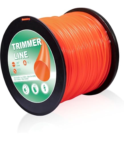 Maxpower 332105 Trimmerschnur – 105 Zoll (ca. 2,67 Cm), Gelb, 12er Pack, Für Schwere Arbeiten