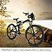 Tomasar Power Electric Bike with Lithium-Ion Battery, 26 inch Wheel Cyclocross Bike (US Stock) (26”-Black-Foldable)thumb 1