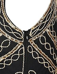 Plus Size 1920s Vintage Fringed Gatsby Sequin