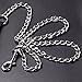 CtopoGo Heavy Duty Metal Dog Leash With Padded Handle for Large & Medium Size Dogs (6 ft. x 3.0 mm (25-120 lbs.))