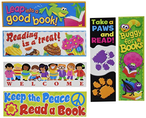 Trend t12906 bookmark combo packs, celebrate reading va…