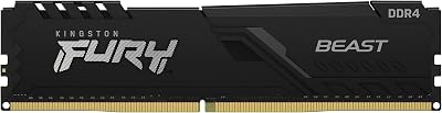 Kingston FURY Beast 8GB 3600MHz DDR4 CL17 Desktop Memory /8