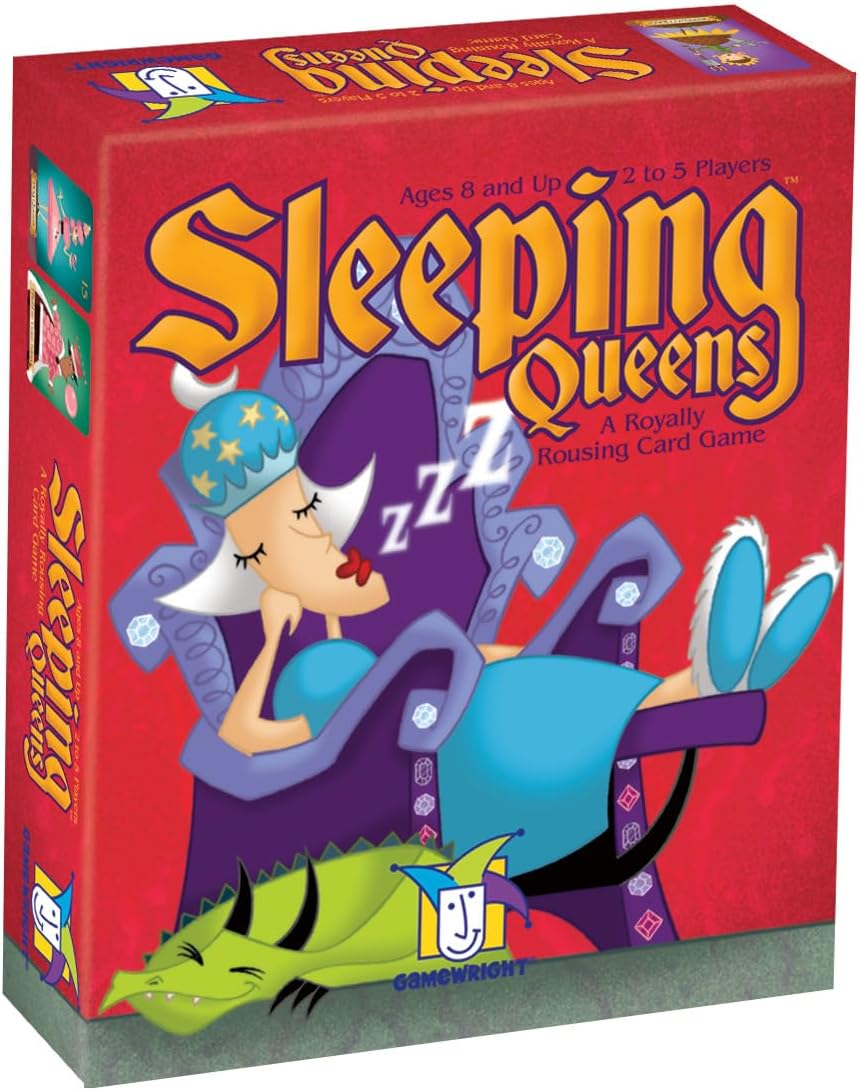 Gamewright Sleeping Queens Card Game Ages 8+ 2-5 Players 20 Minutes