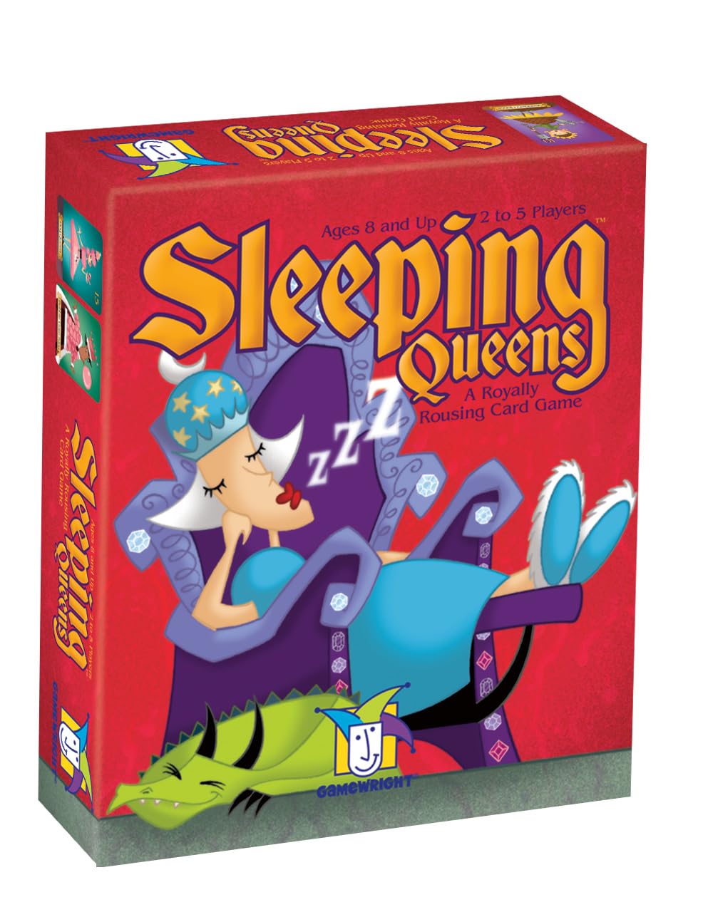 Gamewright | Sleeping Queens | Card Game | Ages 8+ | 2-5 Players | 20 Minutes Playing Time