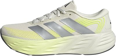 Hombre Galaxy 8 Running Shoes, White Tint/Grey Five/Signal Green, 42 EU