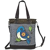 CHALA Work Tote Women Shoulder Purse with Detachable Crossbody Strap