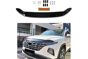 BMY MOTORS BMY Hood Deflector/Front Bug Shield Compatible for Hyundai Tucson 2022-2025 Hood Guard Bonnet Protector | Particles & Bug | Car Accessories
