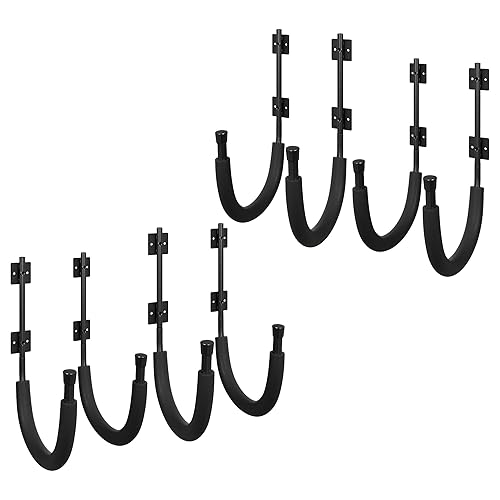 4-Pack of Kayak Storage Hook Sets Kayak Wall Mount Hangers with