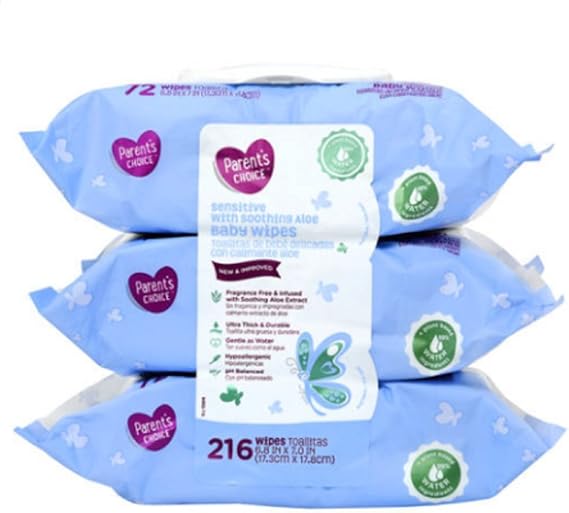 parents choice wipes fragrance free