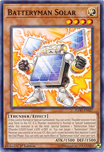 Batteryman Solar - FLOD-EN027 - Common - 1st Edition - Flames of Destruction