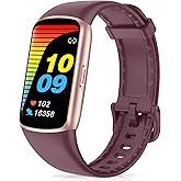 Fitness Tracker Step Counter with 24/7 Heart Rate Blood Oxygen Sleep Monitor, 1.47'' AMOLED Touch Color Screen Fitness Watch, Smart Watches for Women Men