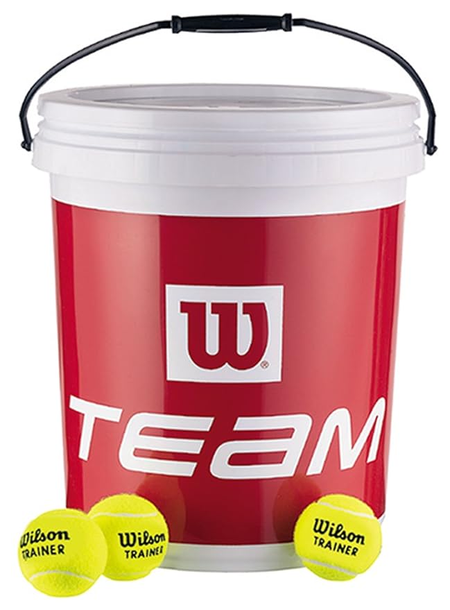 Wilson Trainer Tennis Balls, Pack of 72, Yellow Amazon.co.uk Sports