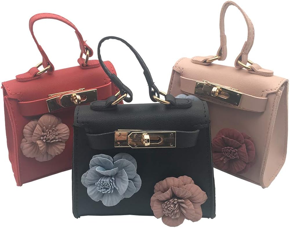Amazon.com: Child Mini Handbag Woman Shoulder Bag With Chain Crossbody
