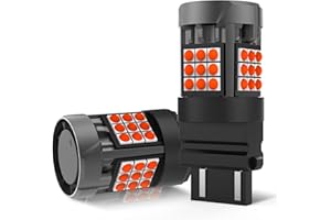 FAXCARS 3157 LED Brake Light Bulbs for Ford 2004-2019 2020 F150 Tail Light Stop Lights Rear Lights Brilliant Red 3156 LED Bulbs Pack of 2