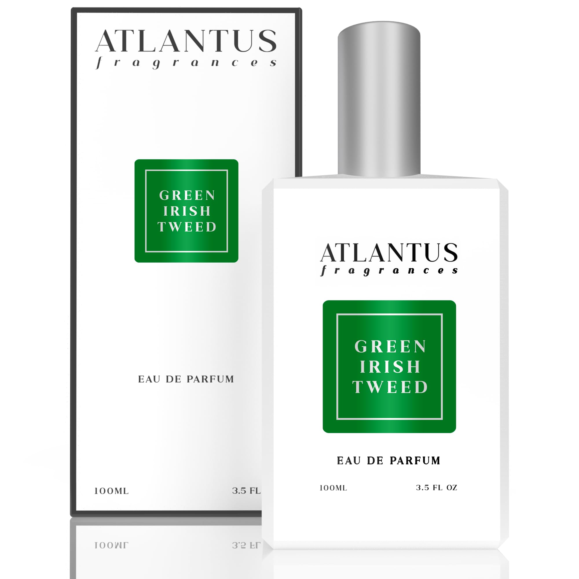 Atlantus Green Irish Tweed - Eau De Parfum, Fragrance for Men (100 ml)