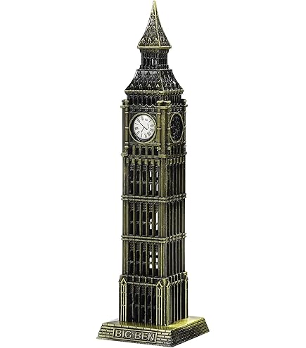 Amazon.com: Beavorty Big Ben Statue Architecture Model England Big