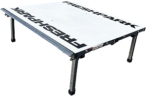 Freshpark Fun Box - Grind Box - Manual Pad (37" L x 47" W x 8" or 16" Tall) - Portable, Foldable, Adjustable Height - BMX, Scooter, and Skateboarding Ramp