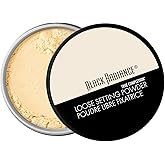 Black Radiance True Complexion Loose Setting Powder, Silky Blendable Formula, Minimizes Imperfections, Long-Lasting Makeup Set(Packaging May Vary) - Banana
