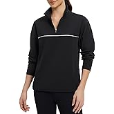 baleaf Women's Fleece Golf Pullover Half Zip Running Jacket Thermal Shirts Winter Cold Weather Gear Water Resistant