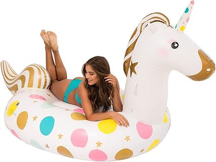jasonwell giant inflatable unicorn pool float