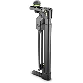 Gravity Microphone Holder MS CAB CL 01 S Cab Clamp Microphone Holder for Guitar Amplifiers Short Version, black