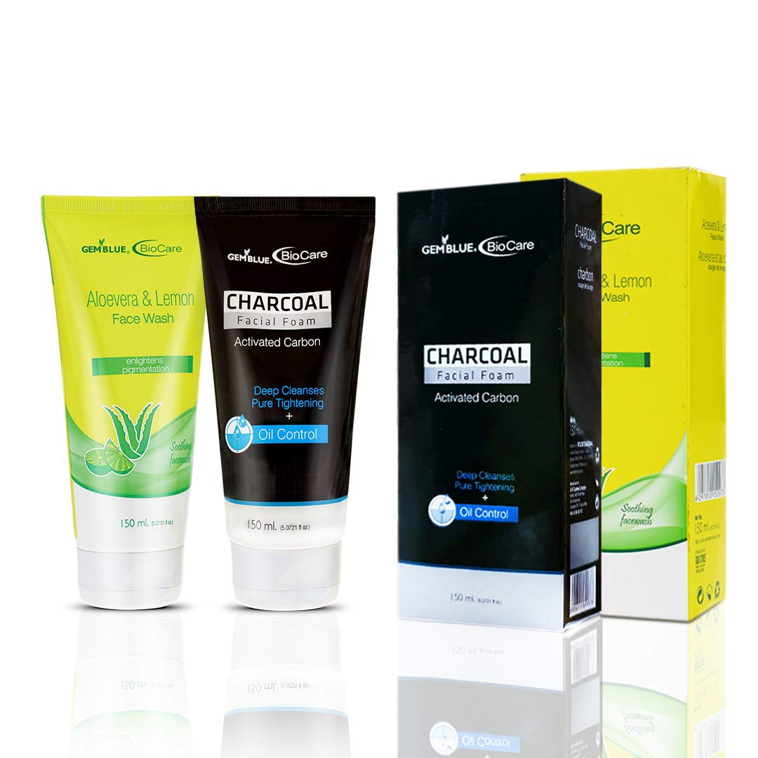 biocare charcoal face wash