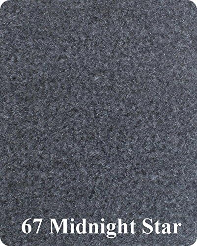 16 oz Cut Pile Boat Carpet - 6' Wide / 12 Colors (Charcoal, 6x5)