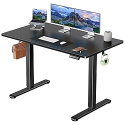 Marsail Electric Standing Desk with One-Whole Piece