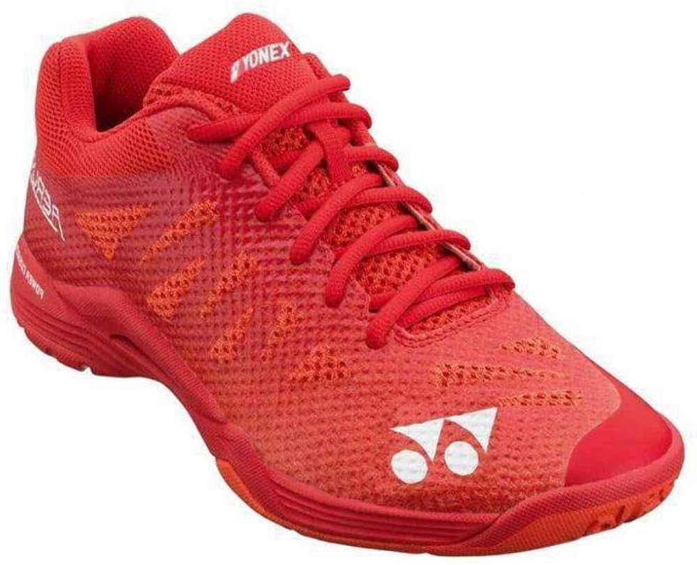 yonex red shoes