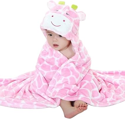 Vlunt Serviette De Bain Bebe Peignoir De Bain A Capuche Mignon Animal Serviettes Pour Bebe Garcon Et Bebe Fille Amazon Fr Bebes Puericulture