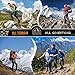 Alpine Summit Trekking Poles [ Pair ] Collapsible Hiking / Walking Sticks, Tungsten Tips, Ultralight, Cork Grips, Flip Locks