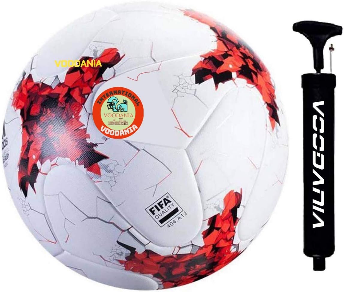 Mezdova Official Combo with Football Pump (Multicolor).