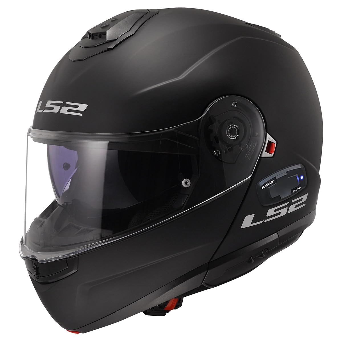 LS2 Helmets Strobe II Modular Bluetooth Motorcycle