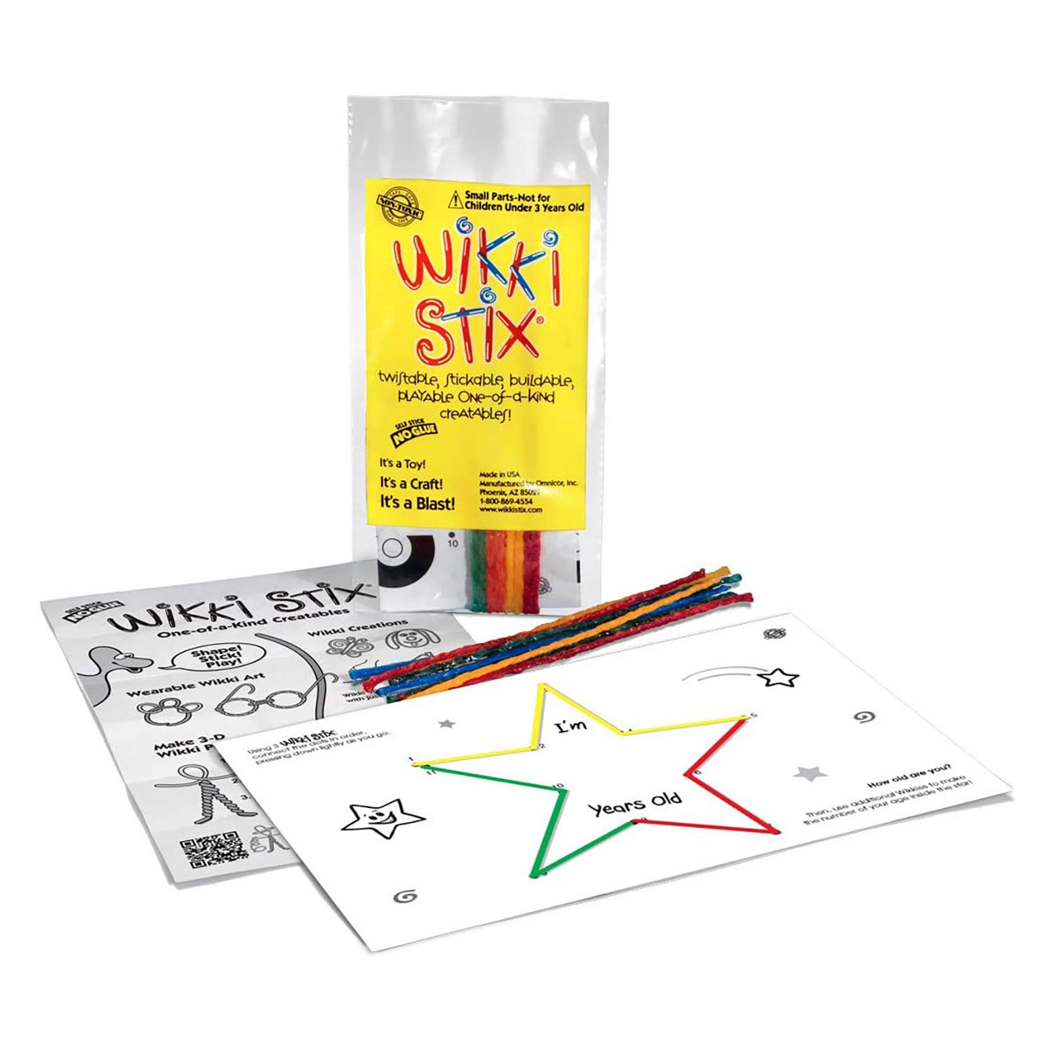 WikkiStix Birthday Fun Favors