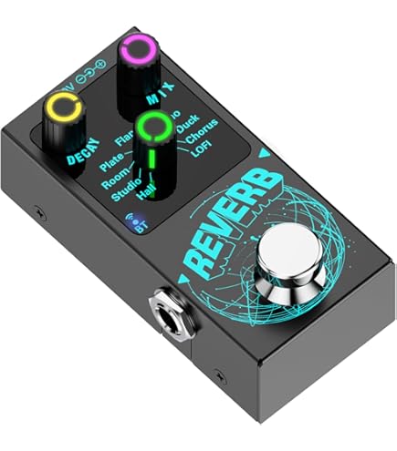 Amazon.com: AZOR AP311 Spring Reverb Guitar Effect Pedal
