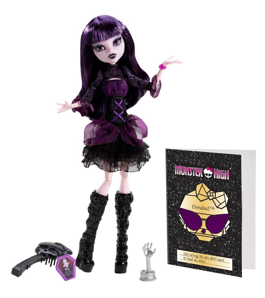 Monster High Frights, Camera, Action! Elissabat Doll Toys